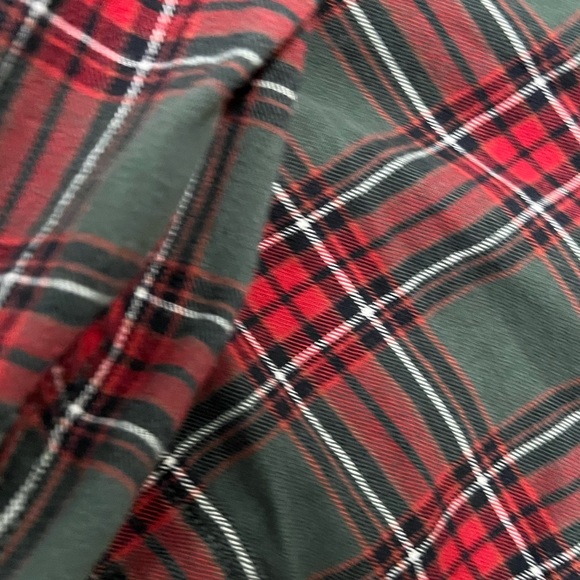 RSQ Collective Shirt red & green Button-Up Plaid Casual Flannel Cotton Mens M. - Picture 5 of 6